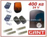 Автоматика для відкатних воріт з акумуляторами GANT BA-400 DC. 4 м BA-400KIT-4 фото